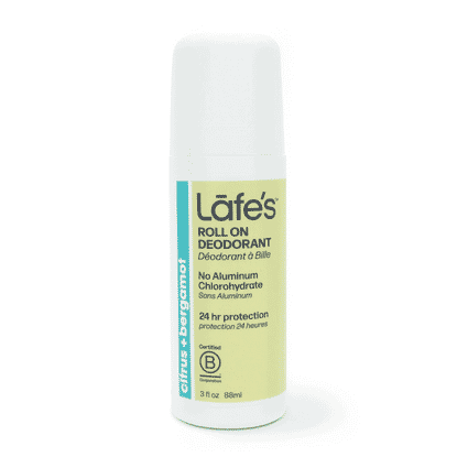 Roll On Deodorant Citrus + Bergamot 88ml