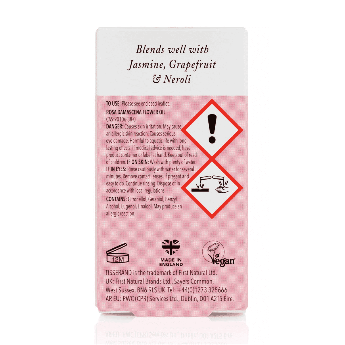 Rose Absolute Ethically Harvested Essential Oil 2ml