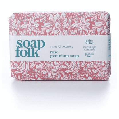Rose Geranium Soap 105g