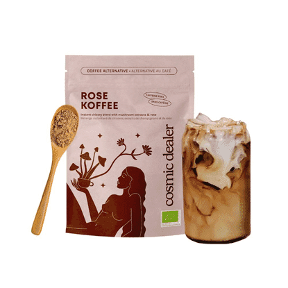 Rose Koffee Instant Chicory Blend with Mushroom Extracts & Rose 120g