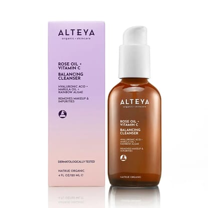 Rose Oil + Vitamin C Balancing Cleanser 120ml