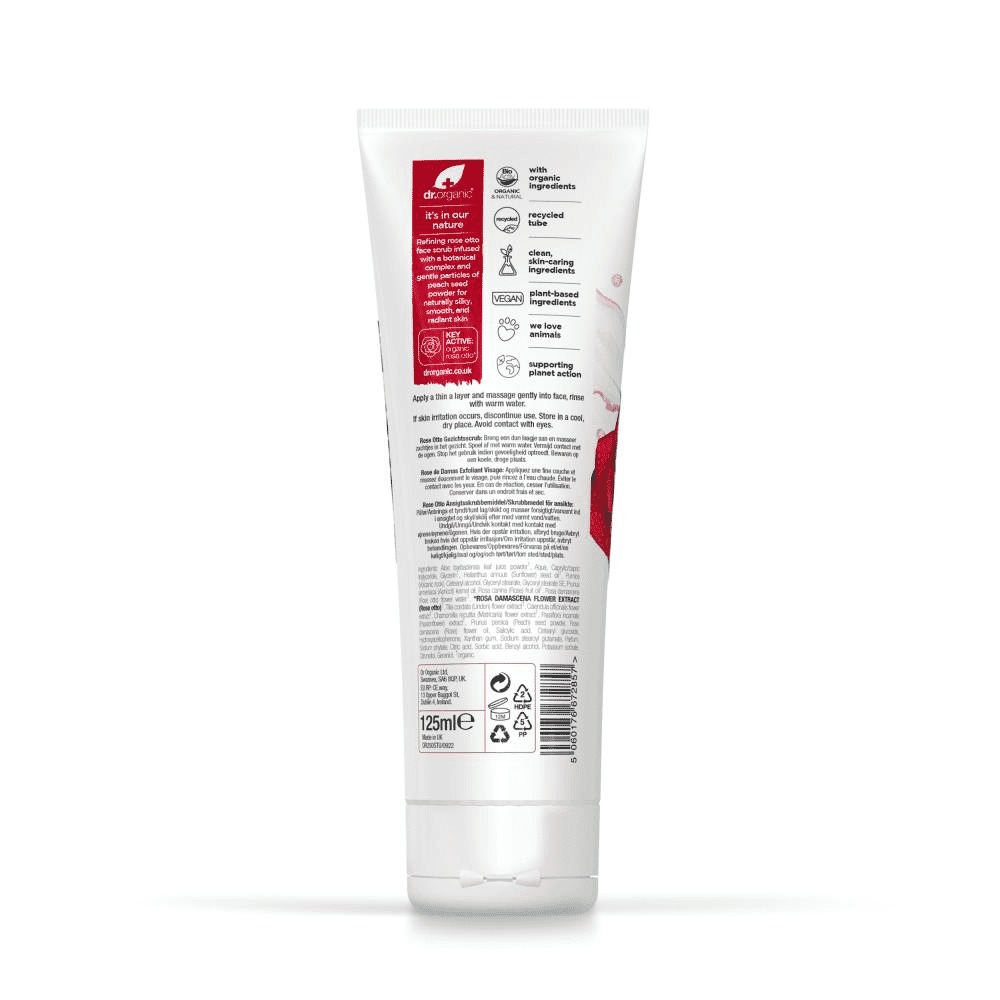 Rose Otto Face Scrub 125ml