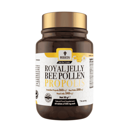 Royal Jelly Bee Pollen Propolis Tablets 60s