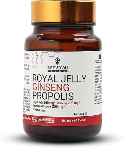Royal Jelly Ginseng Propolis Tablets 60s