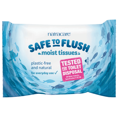 Safe to Flush Moist Tissues 30s