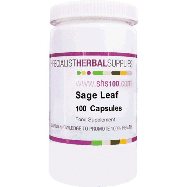 Sage Leaf Capsules 100s