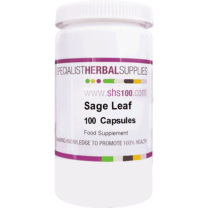 Sage Leaf Capsules 100s