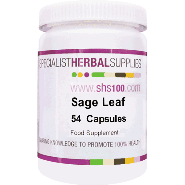 Sage Leaf Capsules 54s