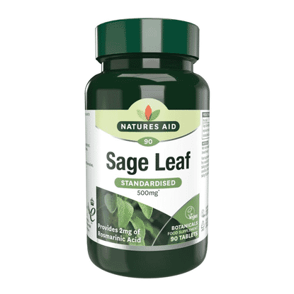 Sage Leaf (Standardised) 500mg 90s