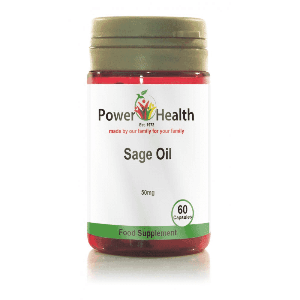 Sage Oil 50mg 60s