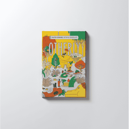 Salted Caramel Oatm*lk Chocolate 120g