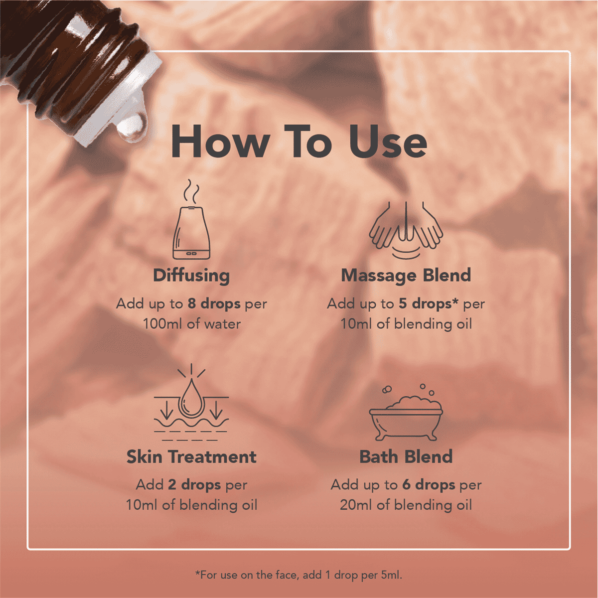 Sandalwood Ethically Harvested Pure Essential Oil 2ml