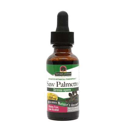 Saw Palmetto Berry (Low Alcohol) 30ml