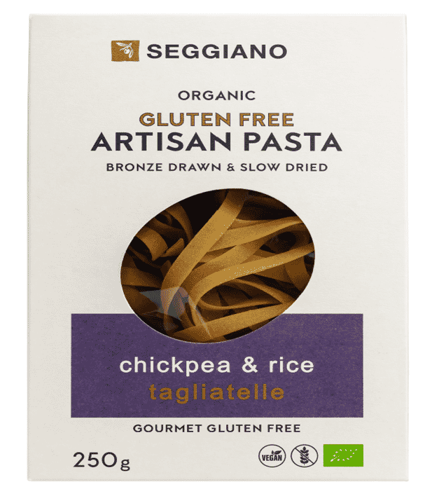 Seggiano Organic Gluten Free Chickpea & Rice Tagliatelle 250g