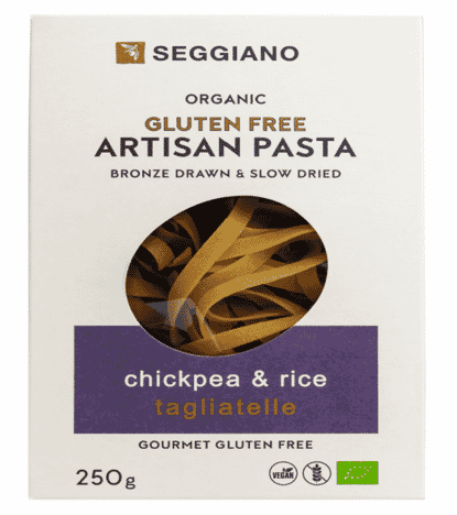 Seggiano Organic Gluten Free Chickpea & Rice Tagliatelle 250g