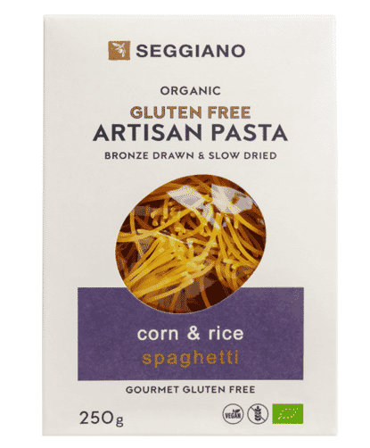 Seggiano Organic Gluten Free Corn & Rice Spaghetti 250g