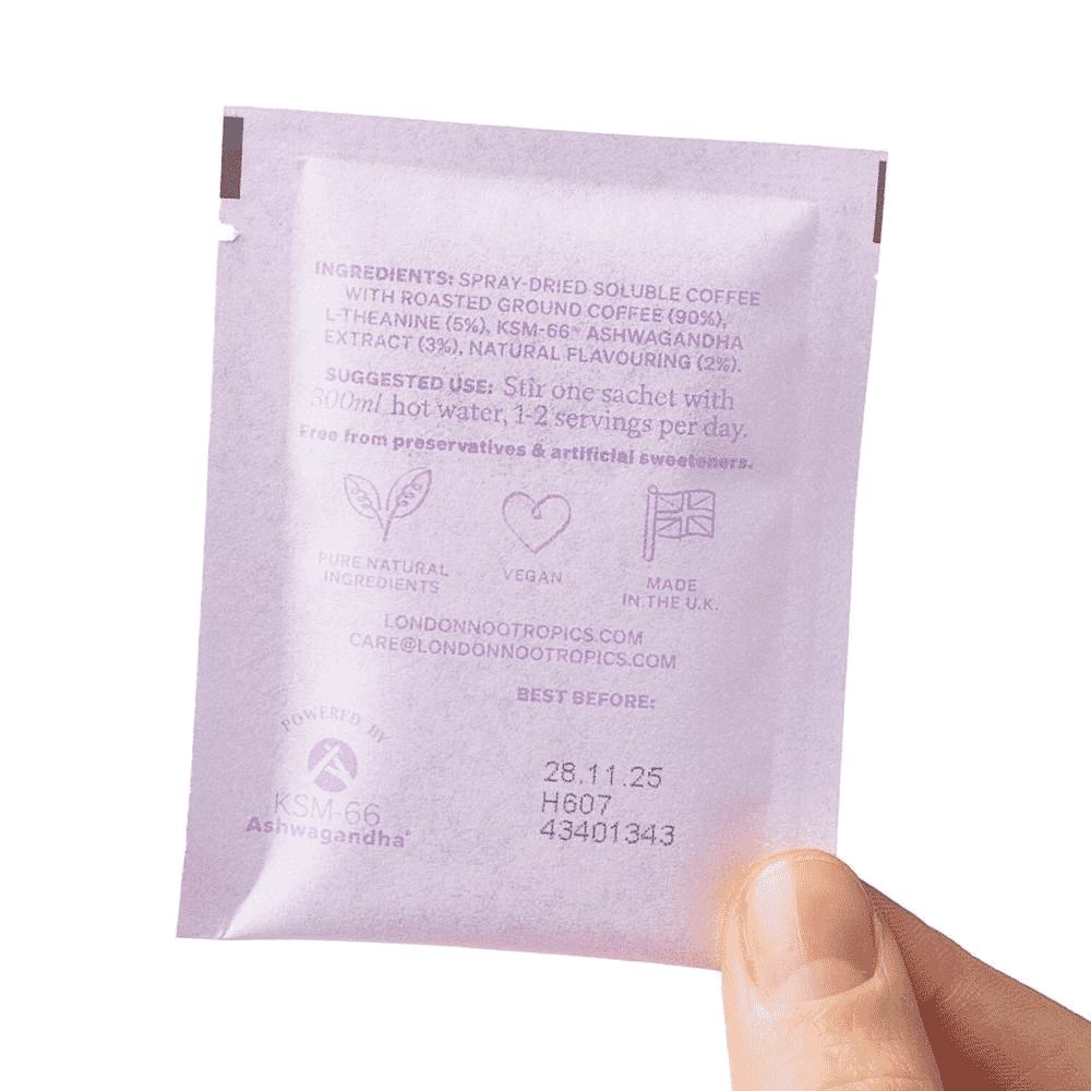 Selection Box Adaptogenic Coffee Flow, Zen & Mojo 12 Sachets (PINK)