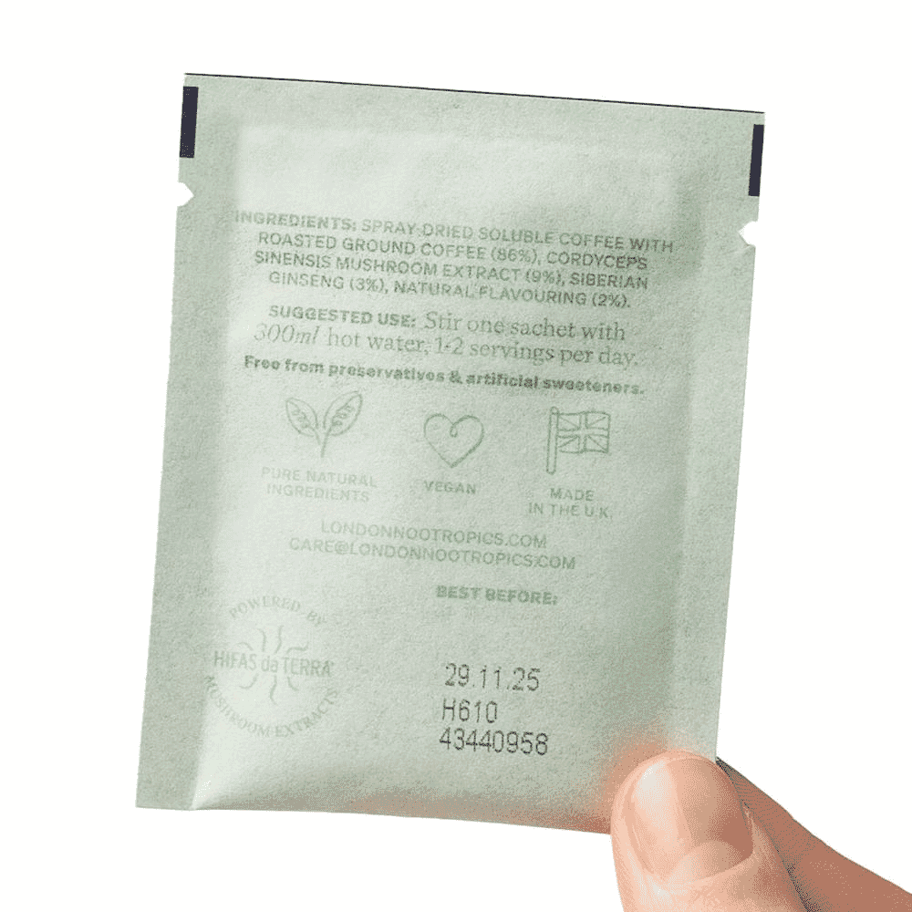 Selection Box Adaptogenic Coffee Flow, Zen & Mojo 12 Sachets (PINK)