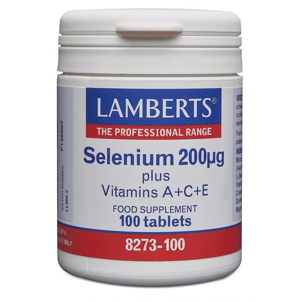 Selenium 200ug plus Vitamins A+C+E 100s