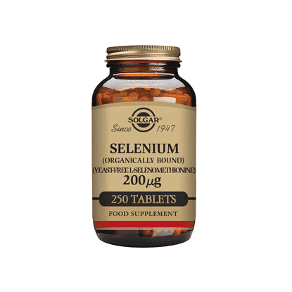 Selenium 200ug Yeast Free Tablets 250s