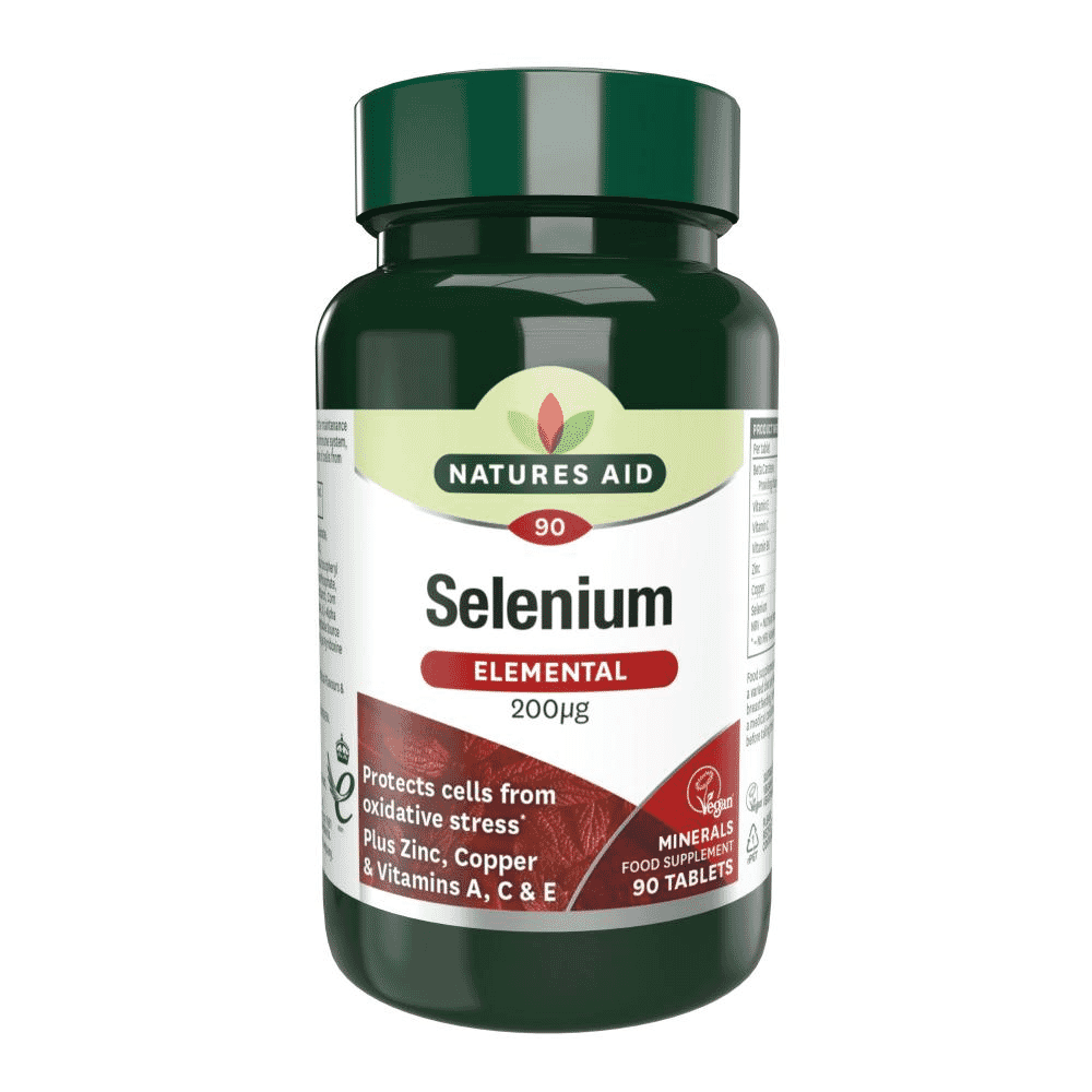Selenium (Elemental) 200µg 90s