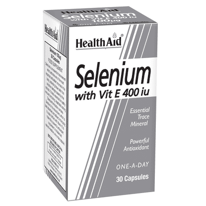 Selenium with Vit E 400iu 30s