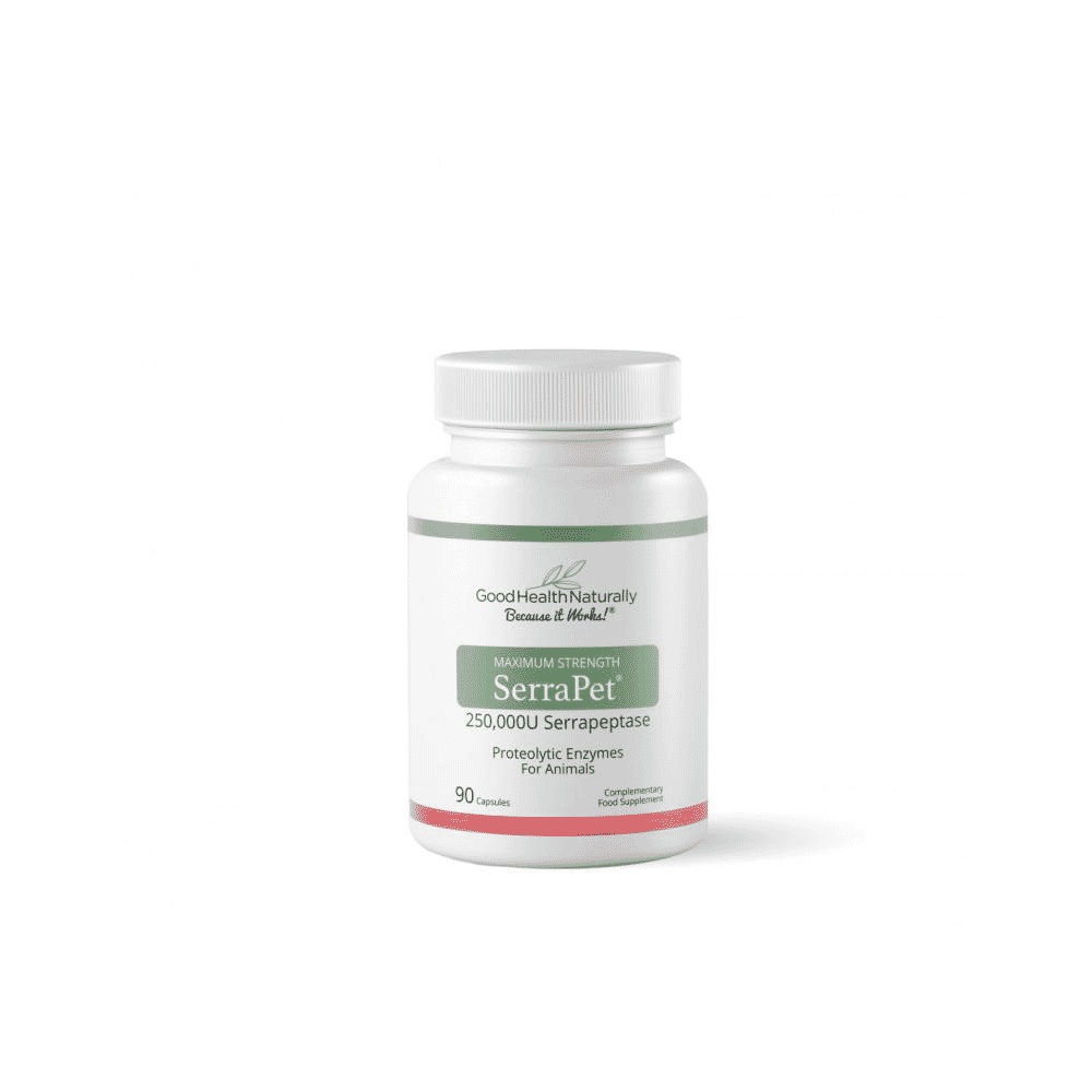 SerraPet® 250,000IU Serrapeptase 90 CAPSULES