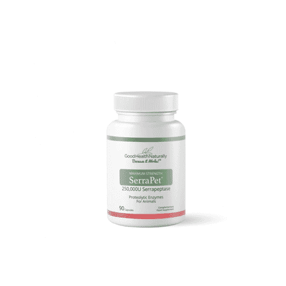 SerraPet® 250,000IU Serrapeptase 90 CAPSULES