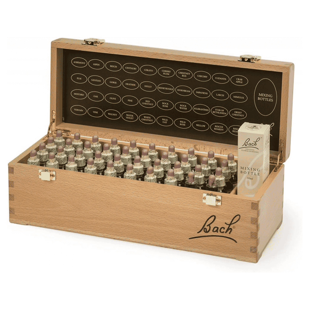 Set of Original Bach Flower Remedies 38 x 20ml in Wooden Box