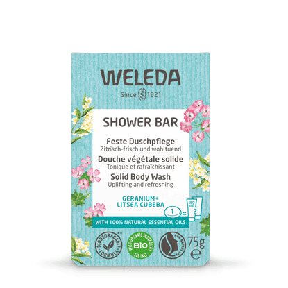 Shower Bar Geranium + Litsea Cubeba 75g