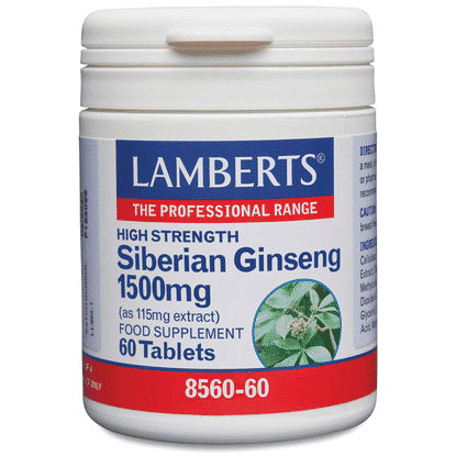 Siberian Ginseng 1500mg 60s