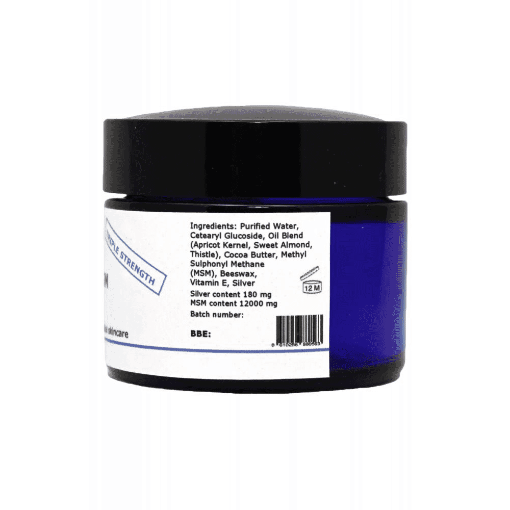 Silver-MSM Cream Triple Strength 60ml