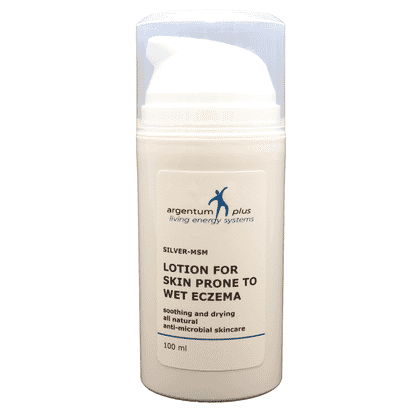 Silver-MSM Lotion for Skin Prone to WET Eczema 100ml