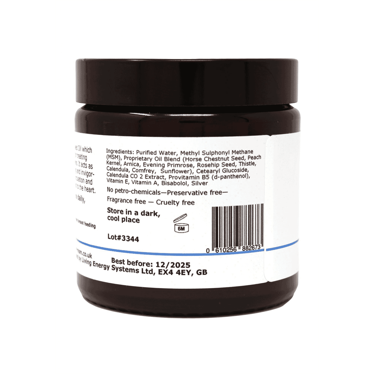 Silver-MSM Vein Support Cream 120ml
