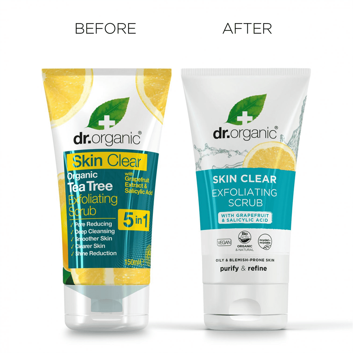 Skin Clear Exfoliating Scrub with Grapefruit & Salicylic Acid 150ml