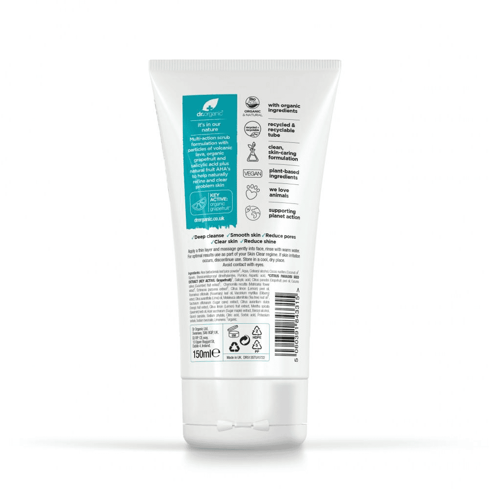 Skin Clear Exfoliating Scrub with Grapefruit & Salicylic Acid 150ml