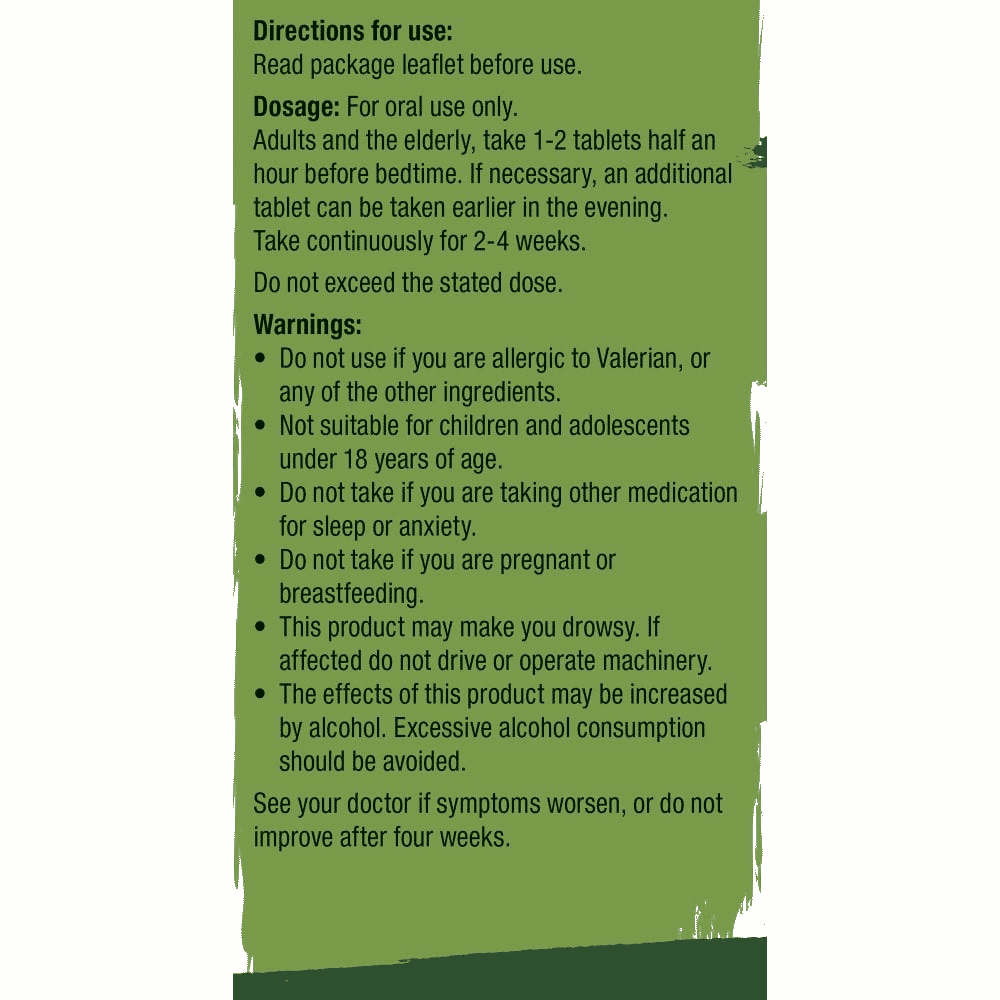 SleepEezy® Valerian Tablets 60s