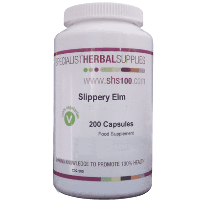 Slippery Elm Capsules 200s
