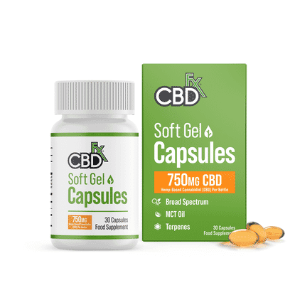 Soft Gel Capsules 750mg CBD 30s