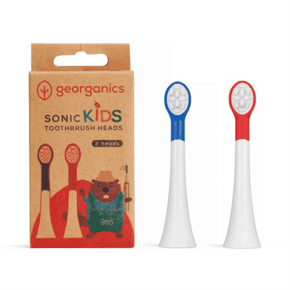 Kids Sonic Toothbrush head 2 units
