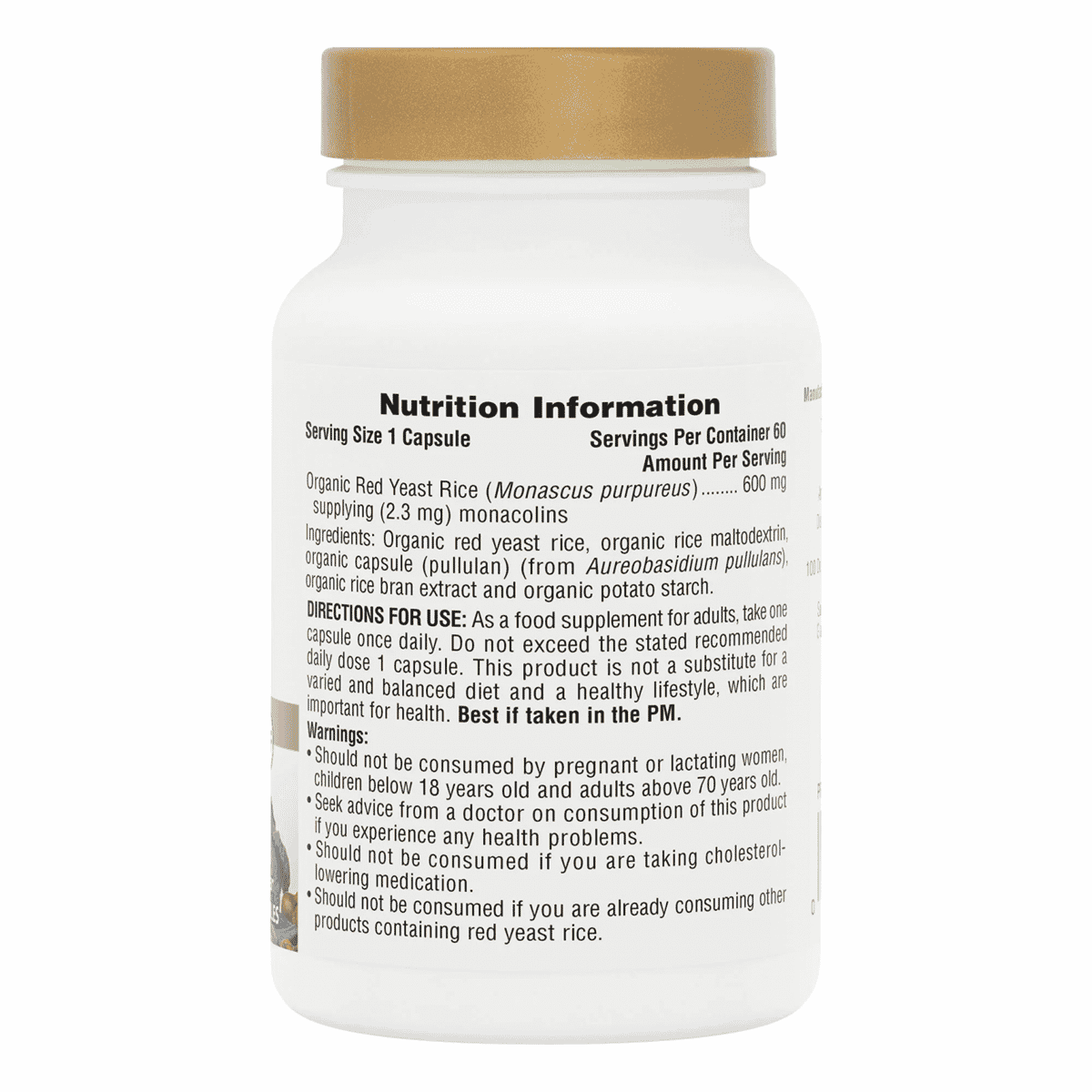 Source of Life Garden Red Yeast Rice 60s