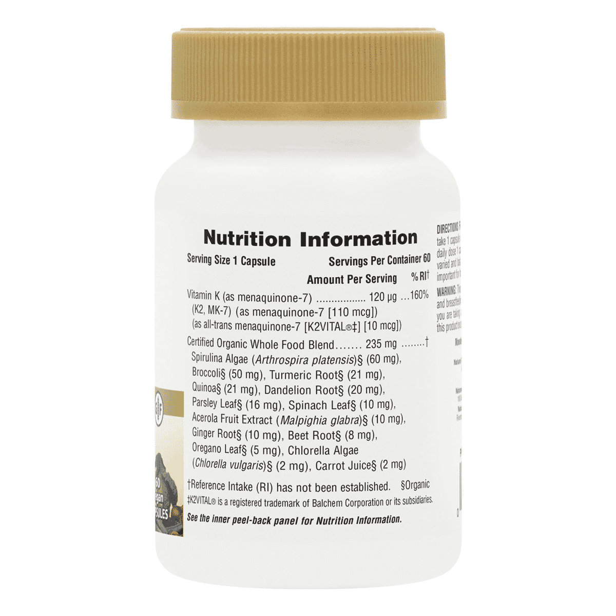 Source of Life Garden Vitamin K2 60s