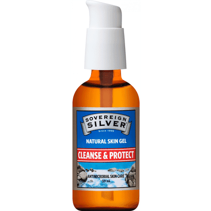 Sovereign Silver Natural Skin Gel Cleanse & Protect 59ml