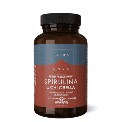 Spirulina & Chlorella Capsules 100s