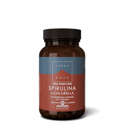 Spirulina & Chlorella Capsules 50s