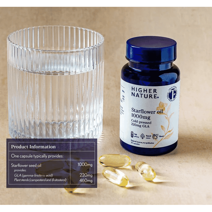 Starflower Oil 1000mg 30s