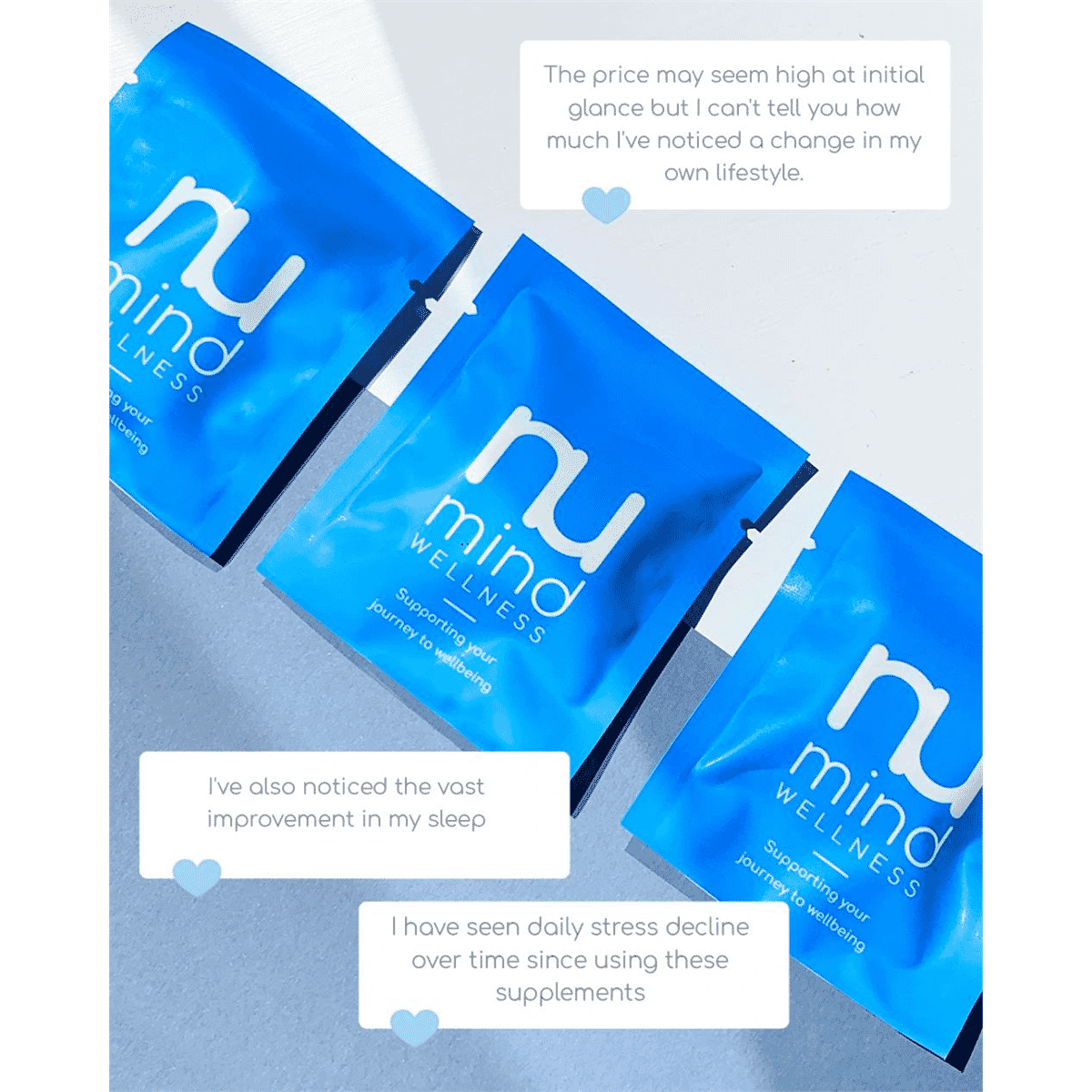 Stress Support + Live Bacteria 30 Days Supply (DARK BLUE)