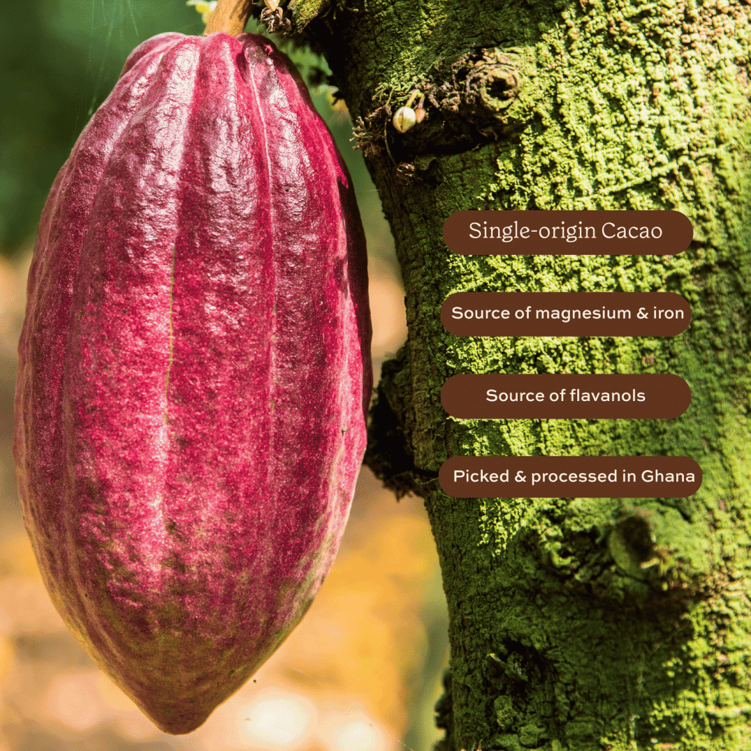 Super Cacao Single-Origin Cacao Powder Natural 100g