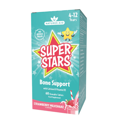 Super Stars Bone Support Strawberry Milkshake Flavour 60s