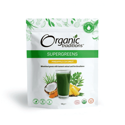 SuperGreens Pineapple Coconut 100g